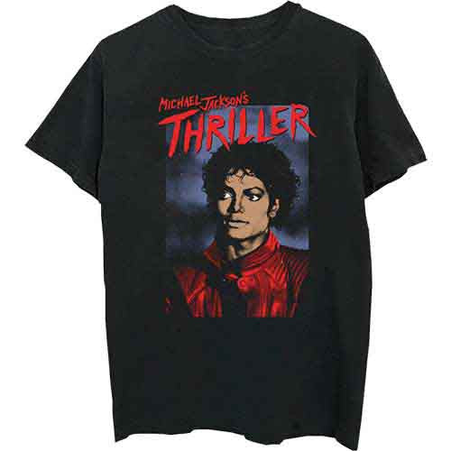 Michael Jackson Thriller Pose Black Tee