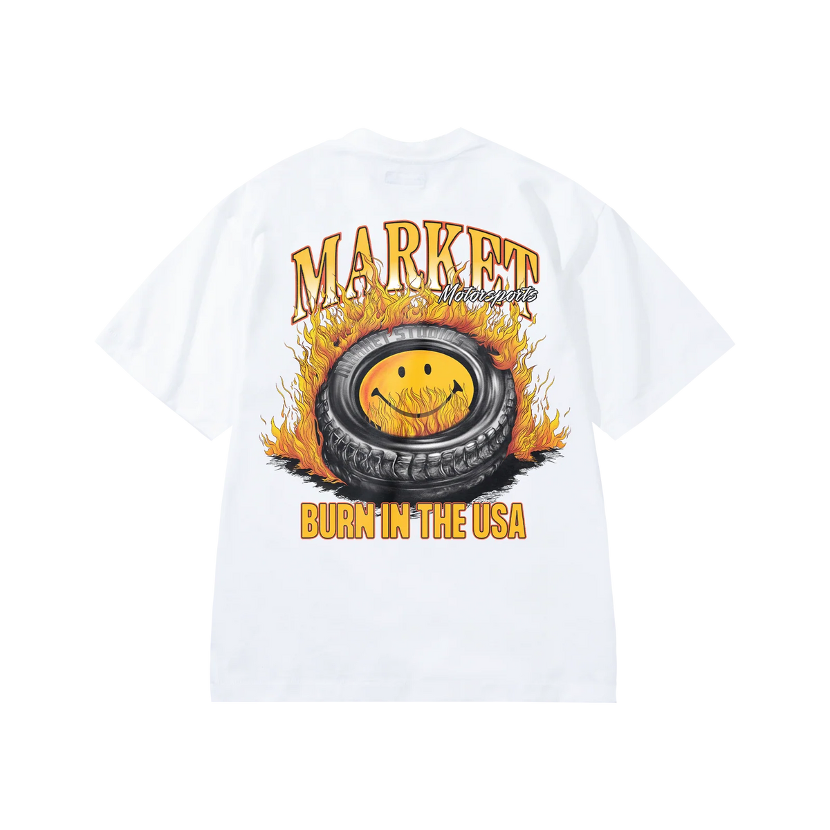 Smiley Burnt Rubber Tee