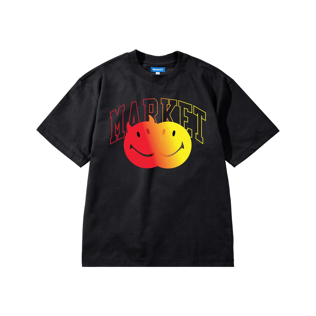 Smiley Good and Evil Tee