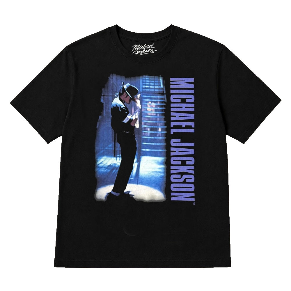 Michael Jackson Black or White Panther Dance Black Tee