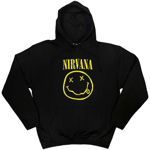 Nirvana Yellow Happy Face Hoodie