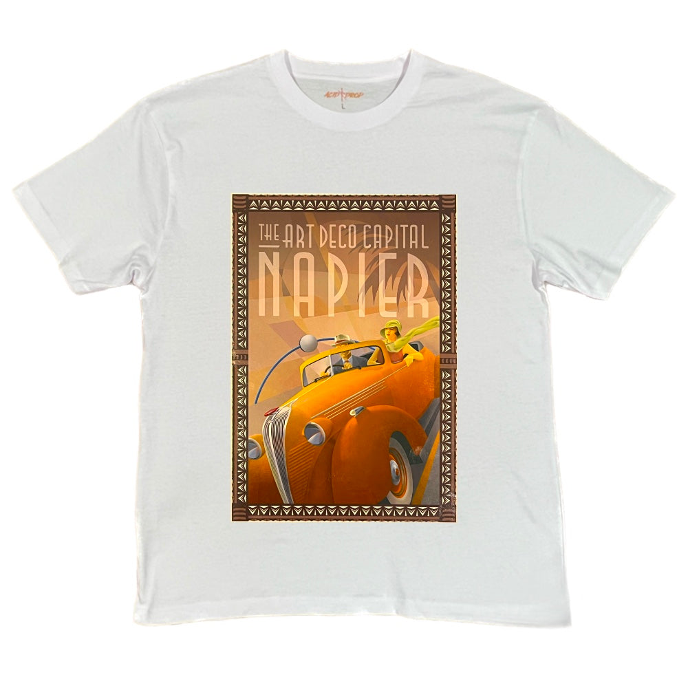 Napier Art Deco Car Tee