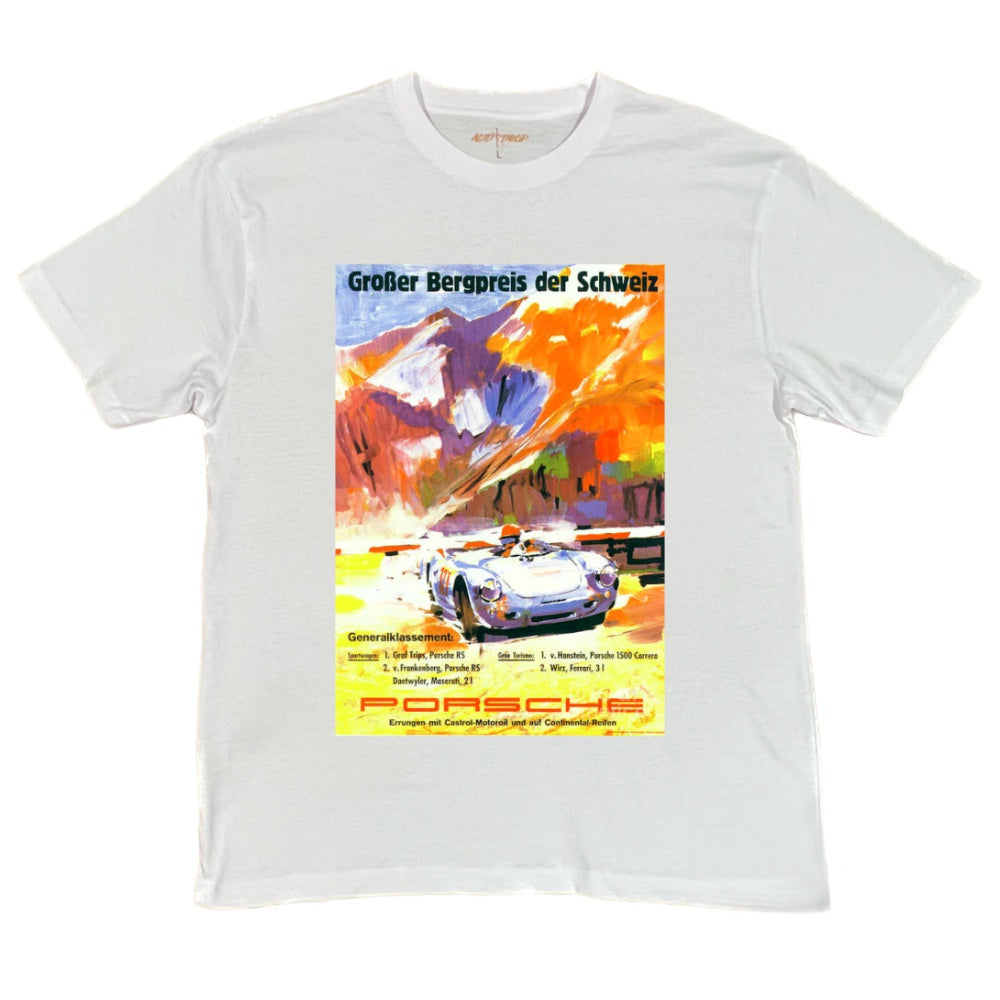 Spyder Swiss Poster 1956 Tee