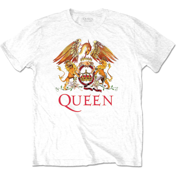 Queen Classic Crest White Tee