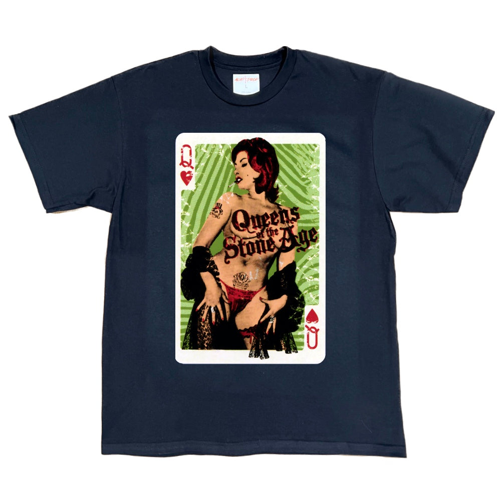Queens of the Stone Age Poster White Tee