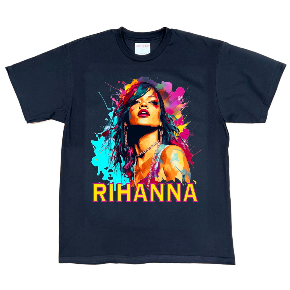 Rihanna Art Design Tee