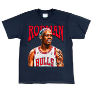 Rodman Bulls Design Tee