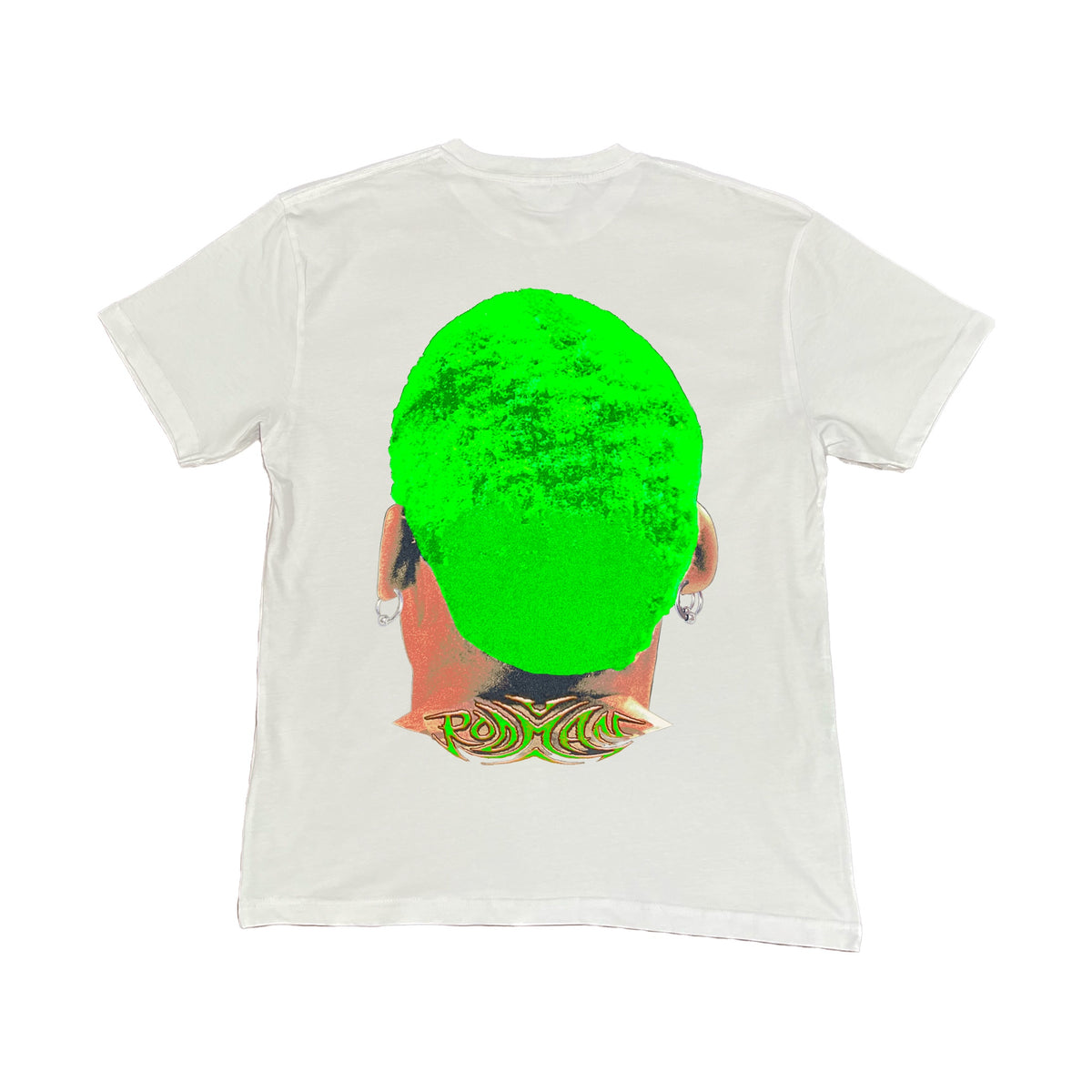 Rodman Green Hair Design Tee