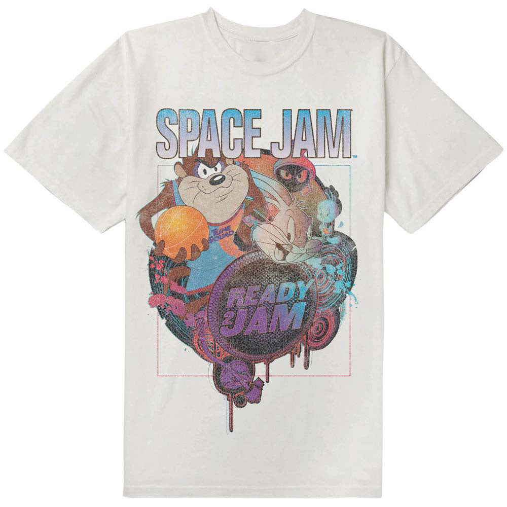 Space Jam 2 Ready 2 Jam White Tee