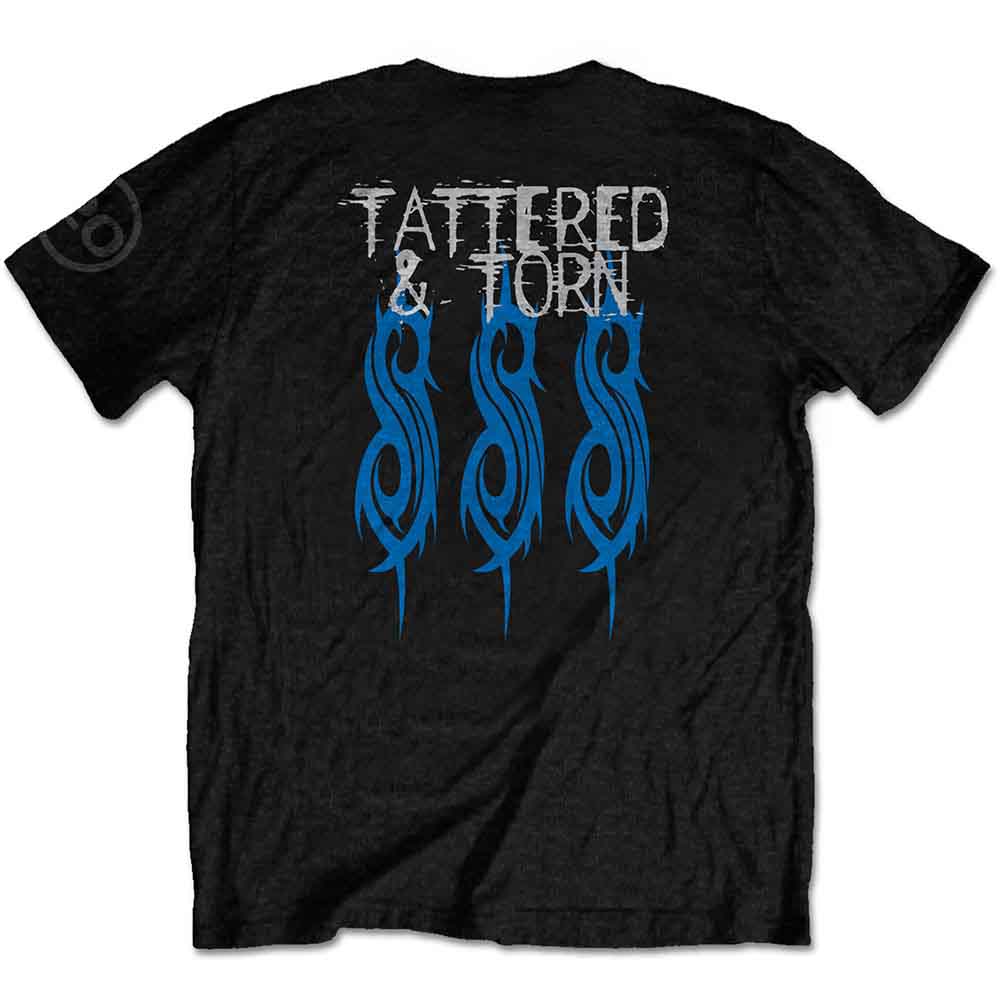 Slipknot 20th Anniversary Tattered & Torn Black Tee