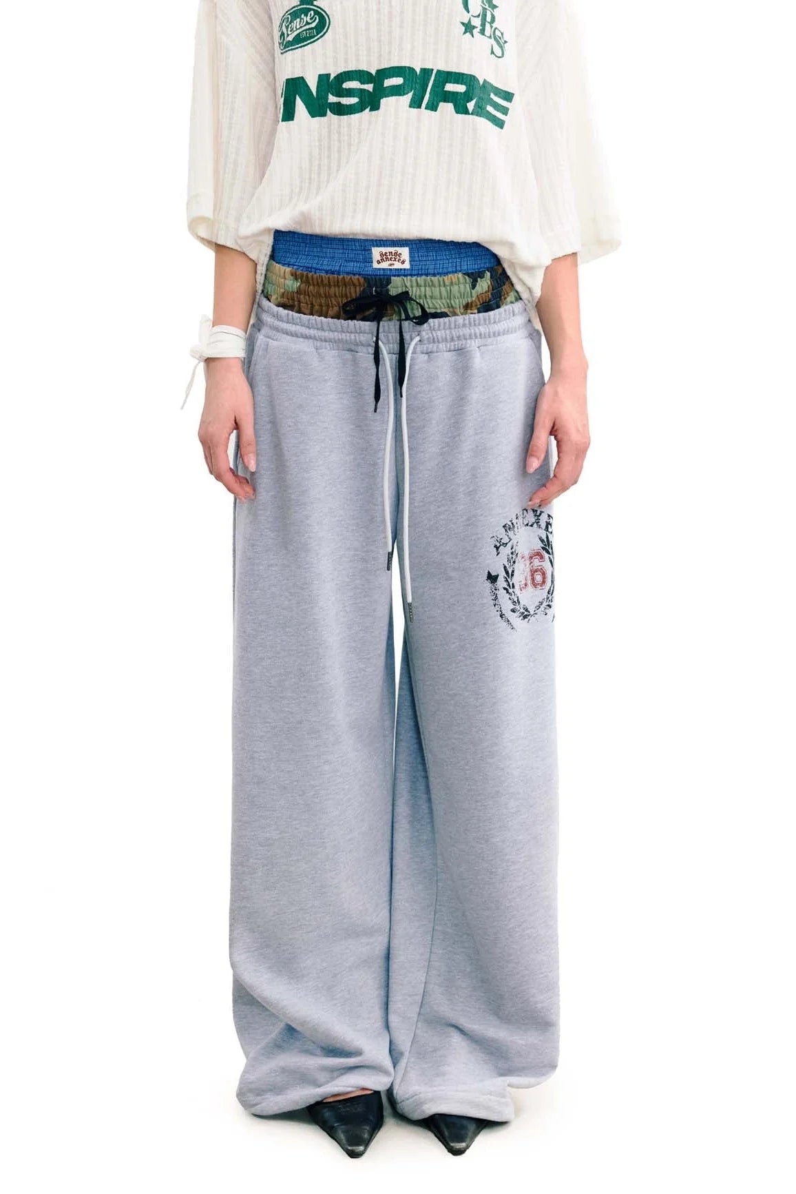 Sense 3 Layered Grey Sweat Pants