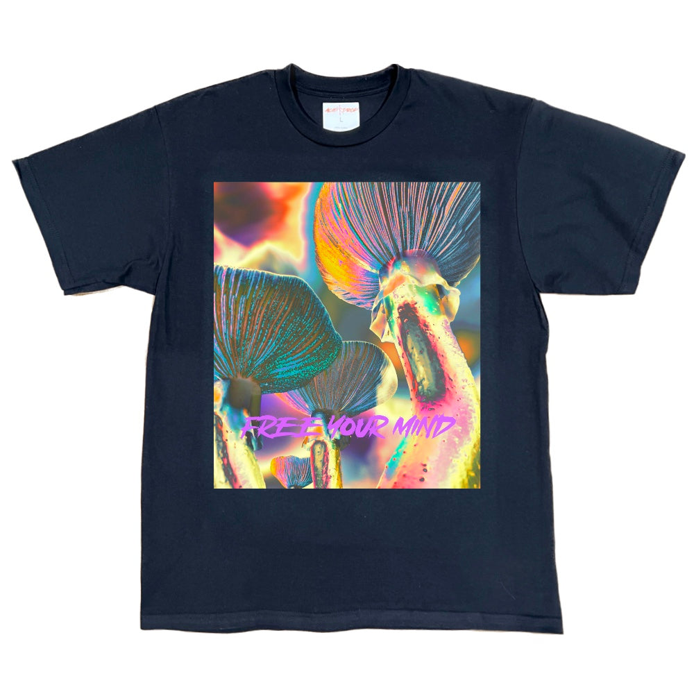 Psychedelic Mushrooms Design Tee