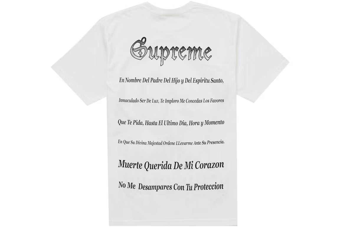 Supreme Grim Reaper White Tee