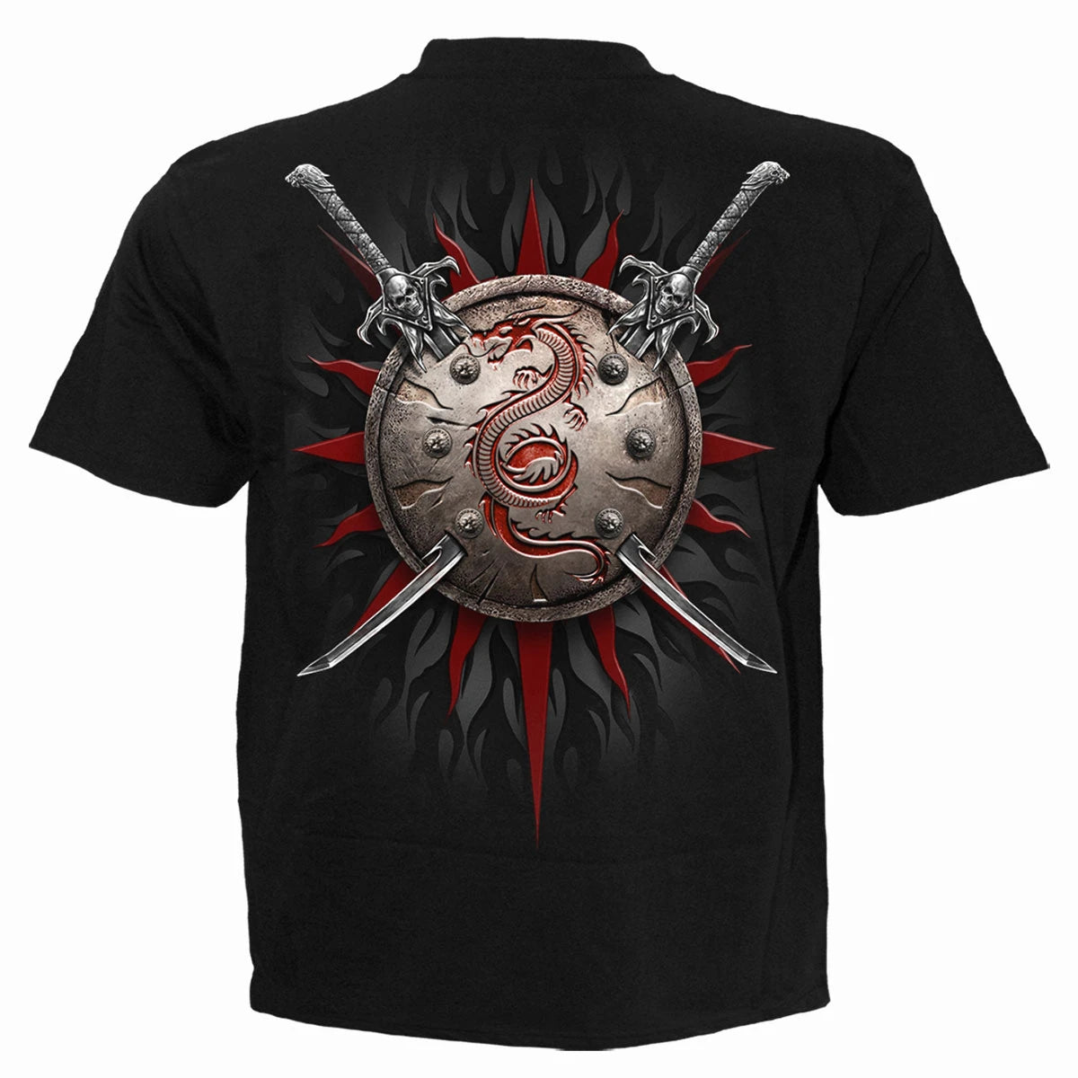 Spiral - ORIENTAL DRAGON Black Tee