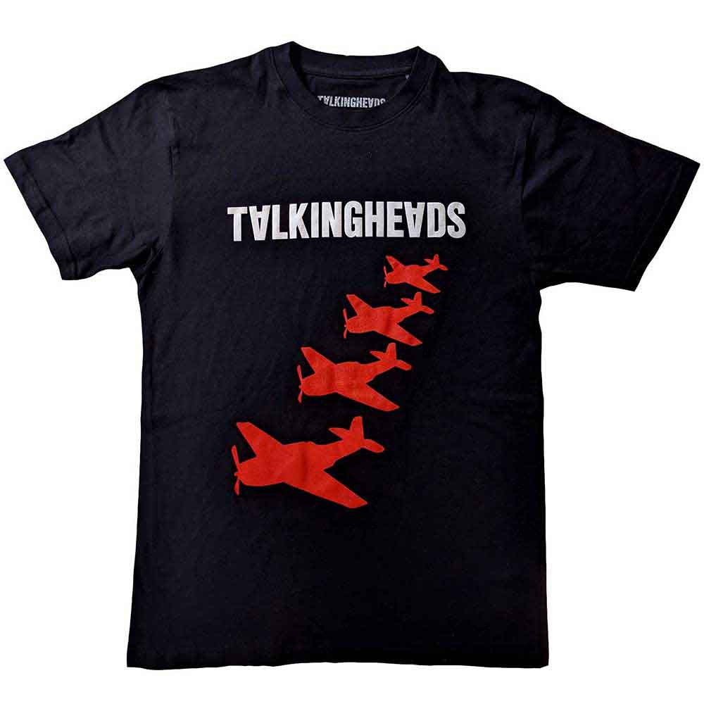 Talking Heads 4 Planes Black Tee
