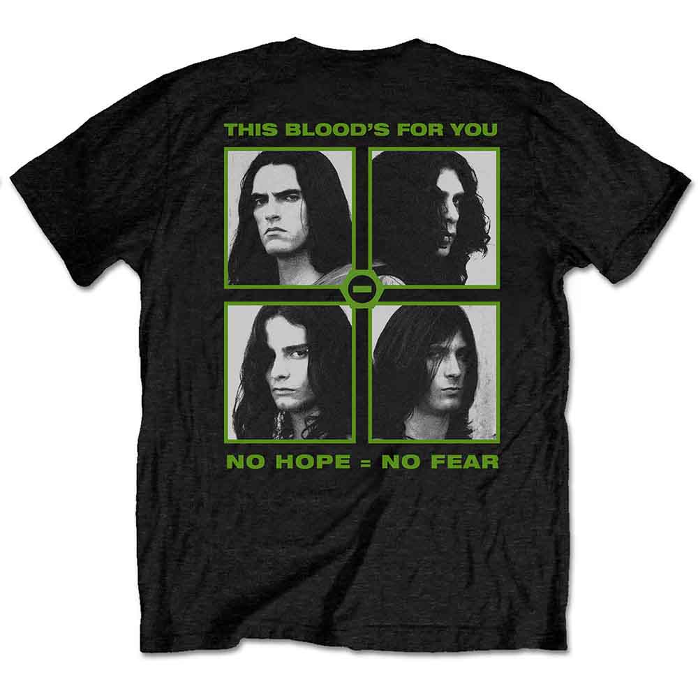 Type O Negative Green Men Black Tee