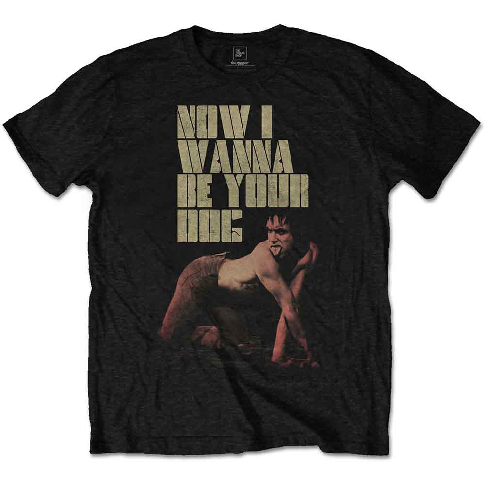 Iggy and The Stooges Wanna Be Your Dog Black Tee