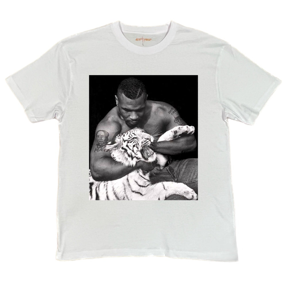 Tyson with Tiger Tee