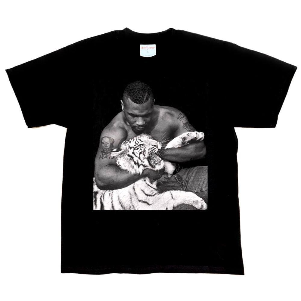 Tyson with Tiger Tee