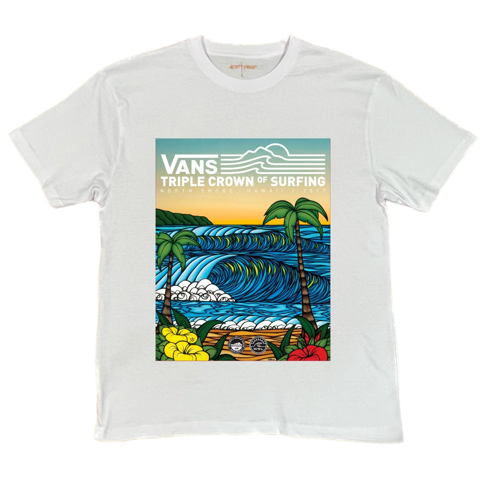 Vans Triple Crown of Surfing Design Tee
