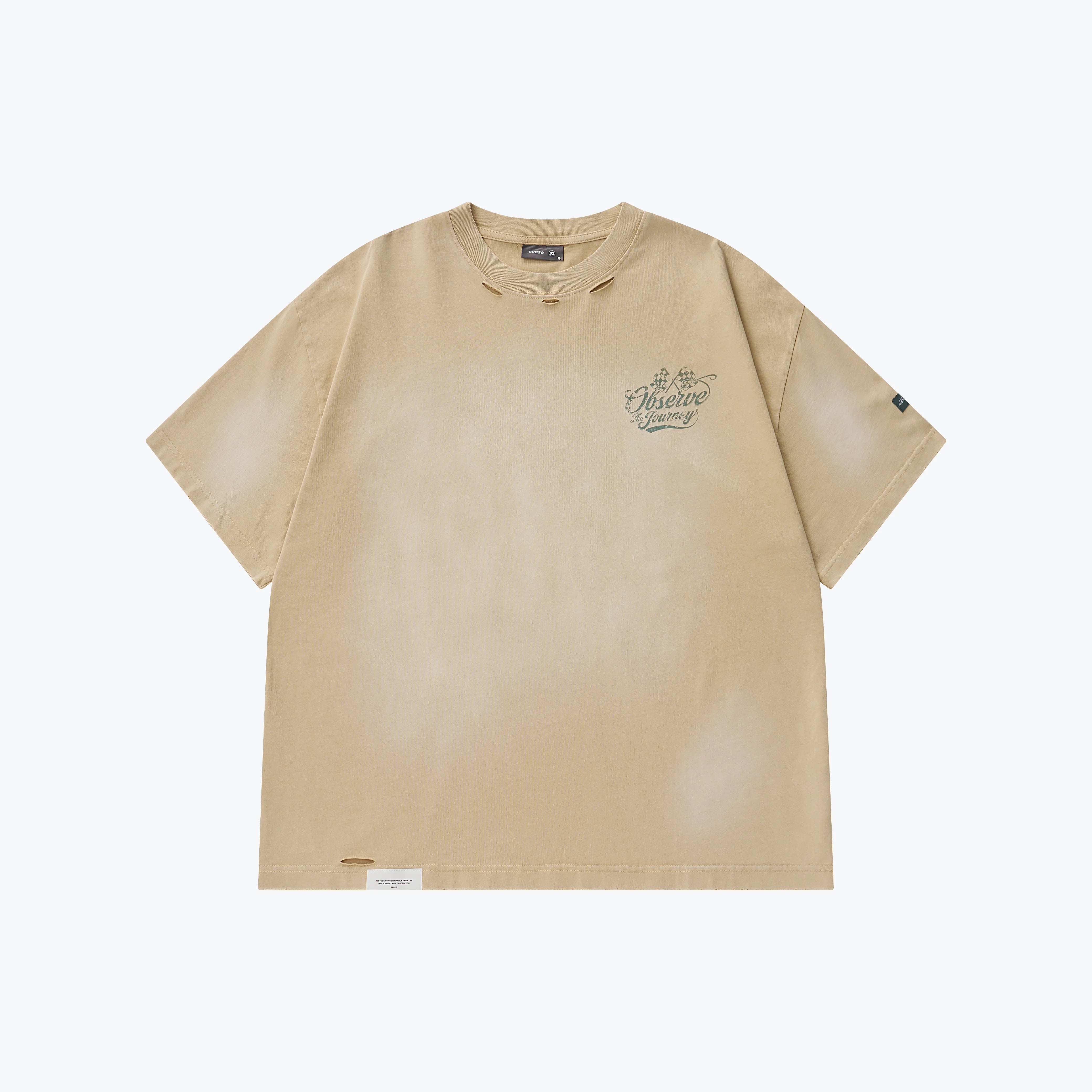 Sense Washed Racing Ride Clay Tee