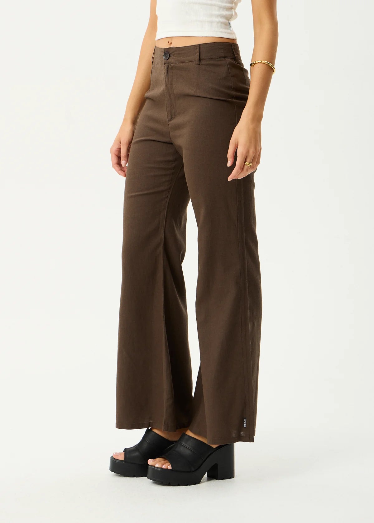 Birkin - Flares - Coffe