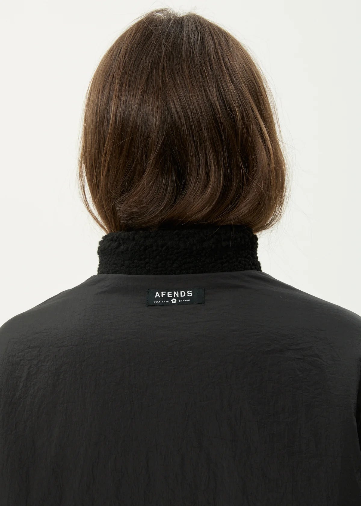 Berlin Reversible Polar Fleece Jacket Black