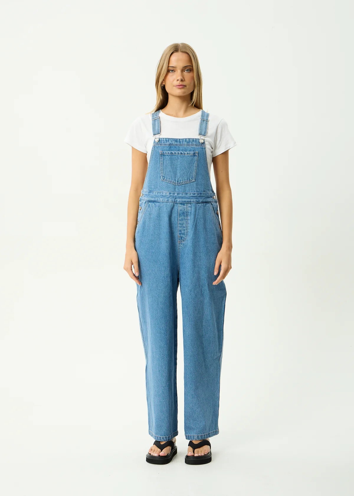 Louis Denim Oversized Overalls