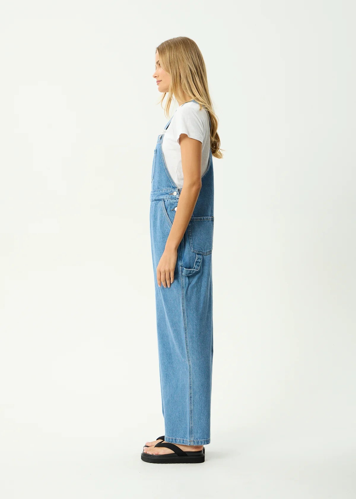 Louis Denim Oversized Overalls