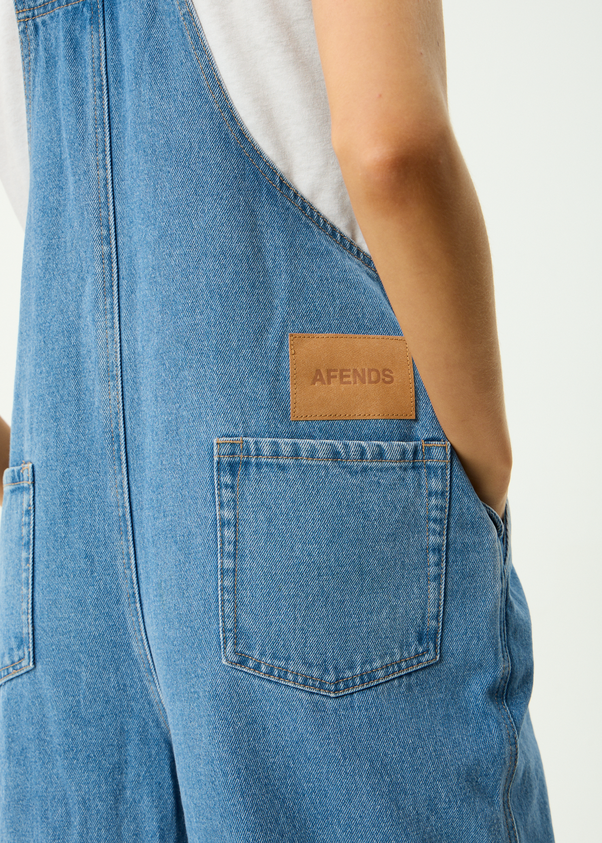 Louis Denim Oversized Overalls