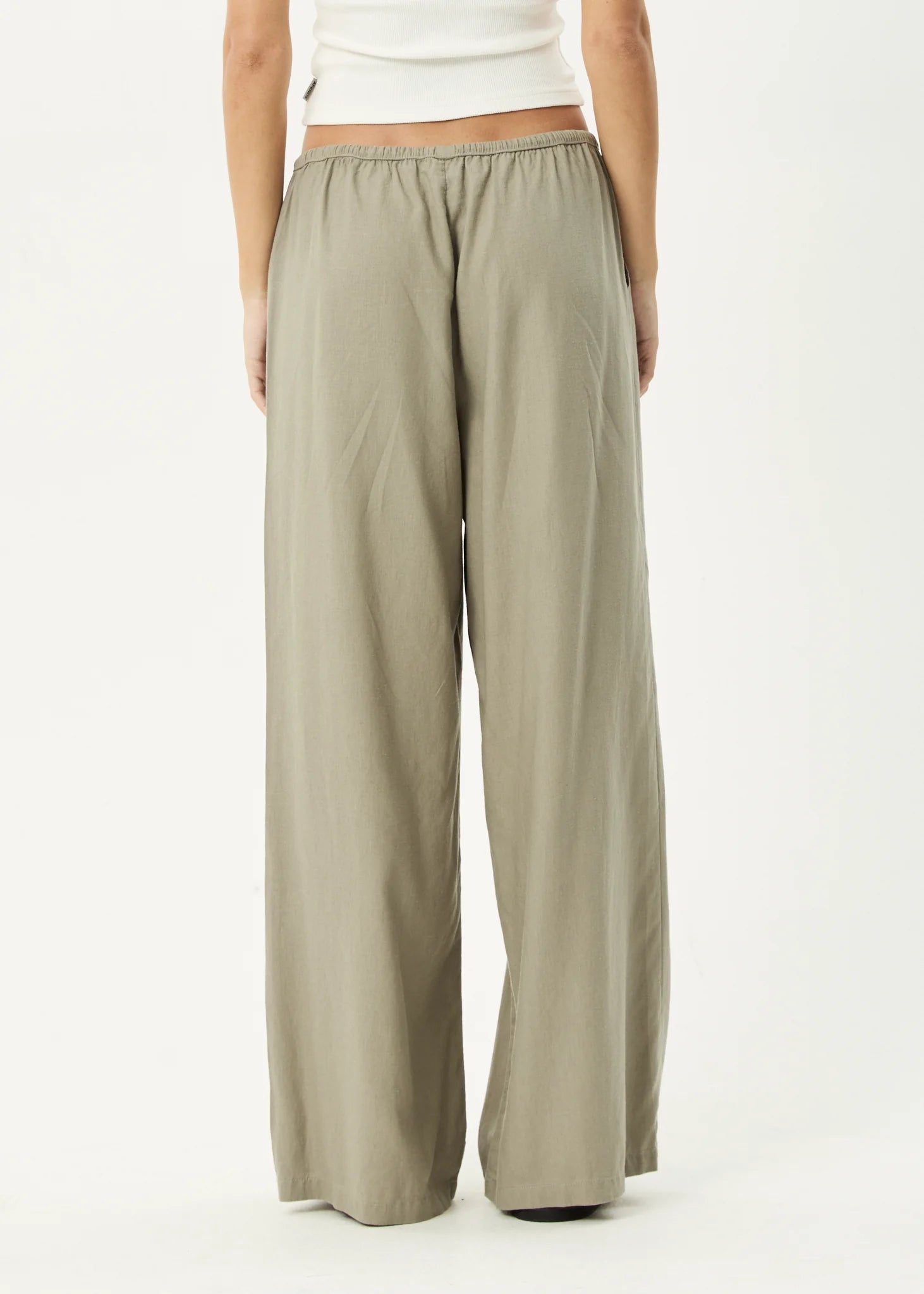Lenni - Wide Leg Pant - Olive