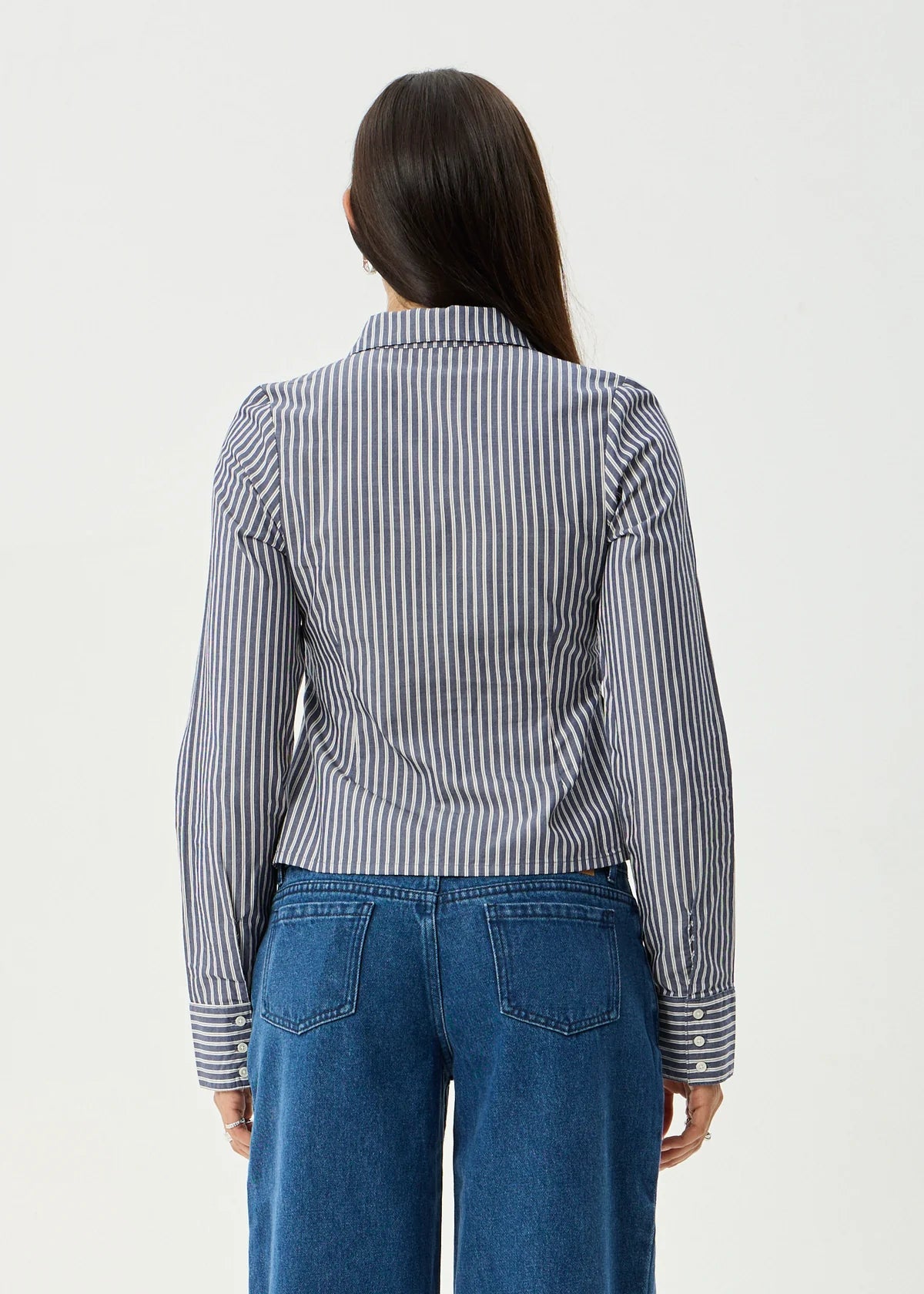 Delta Archive Organic Navy Stripe Shirt
