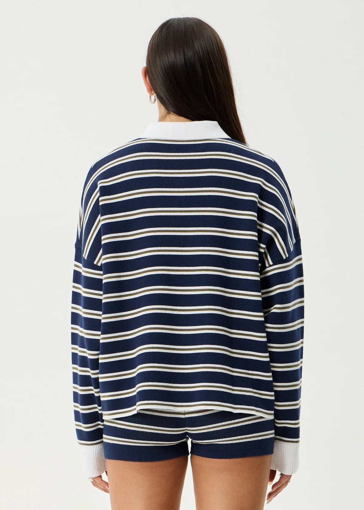 Delta - Knit Shirt - Navy Stripe