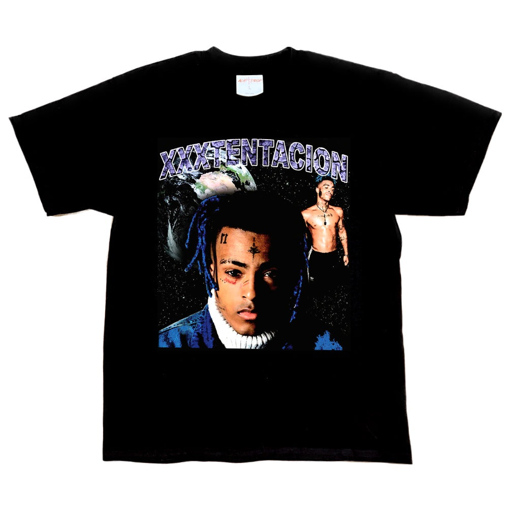 XXX Tentacion Design Black Tee