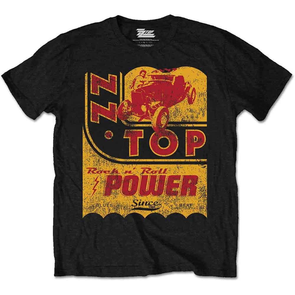 ZZ Top Speed Oil Black Tee