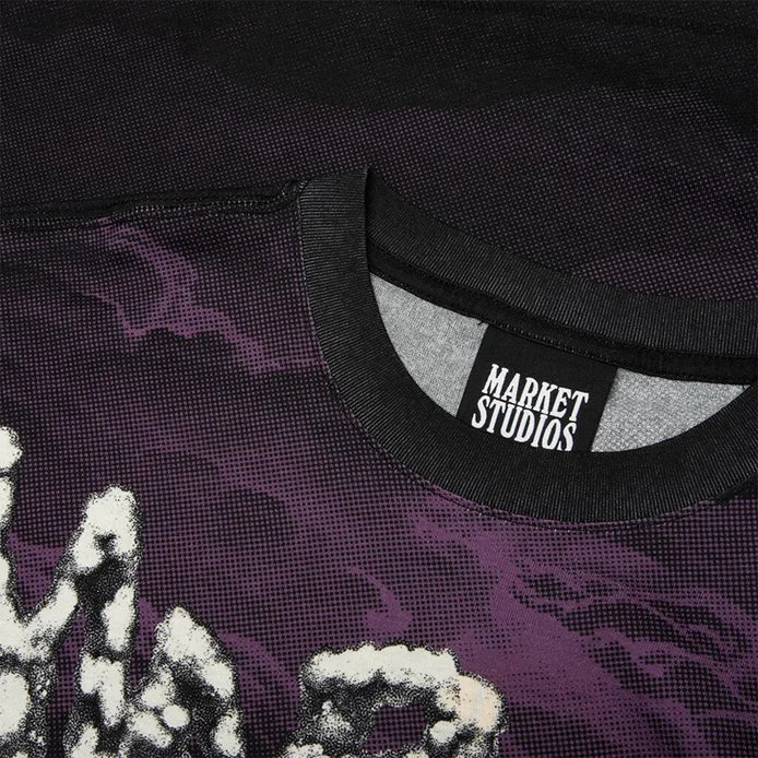 Market Dragon On The Horizon Black Tee