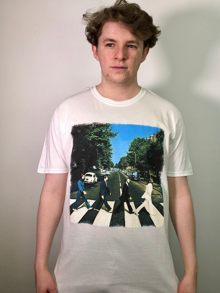 The Beatles Abbey Road White Tee