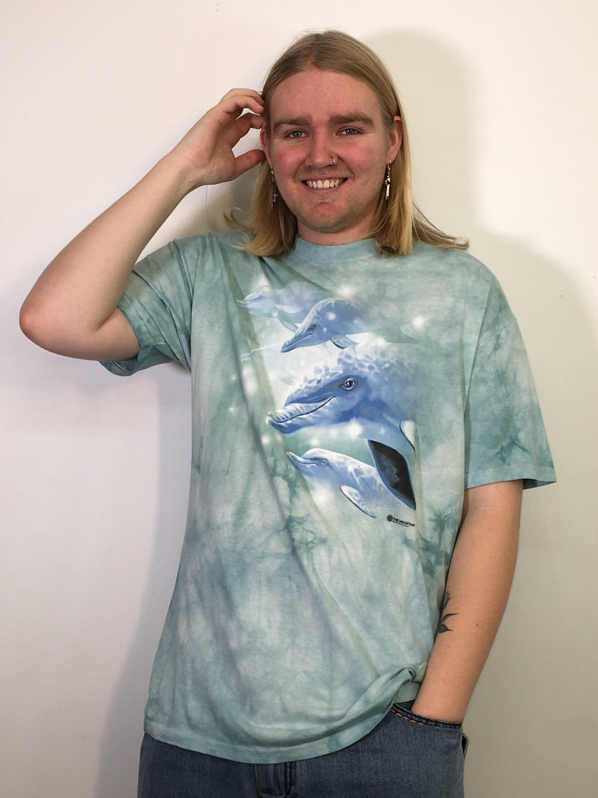 Dolphin Play Tee