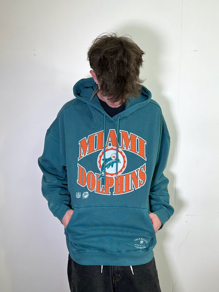 Miami Dolphins Point Guard Faded Teal Hoodie