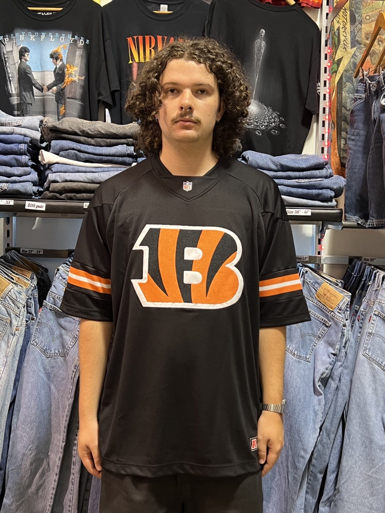 Bengals NFL Replica Black Jersey