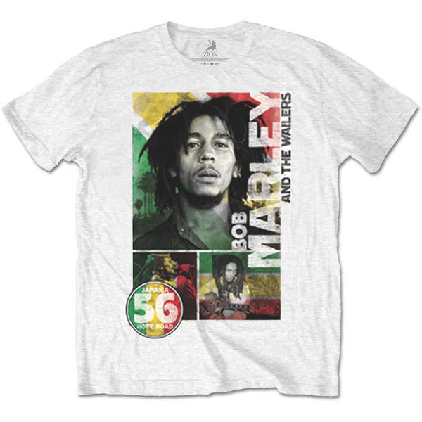 Bob Marley 56 Hope Road Rasta Tee