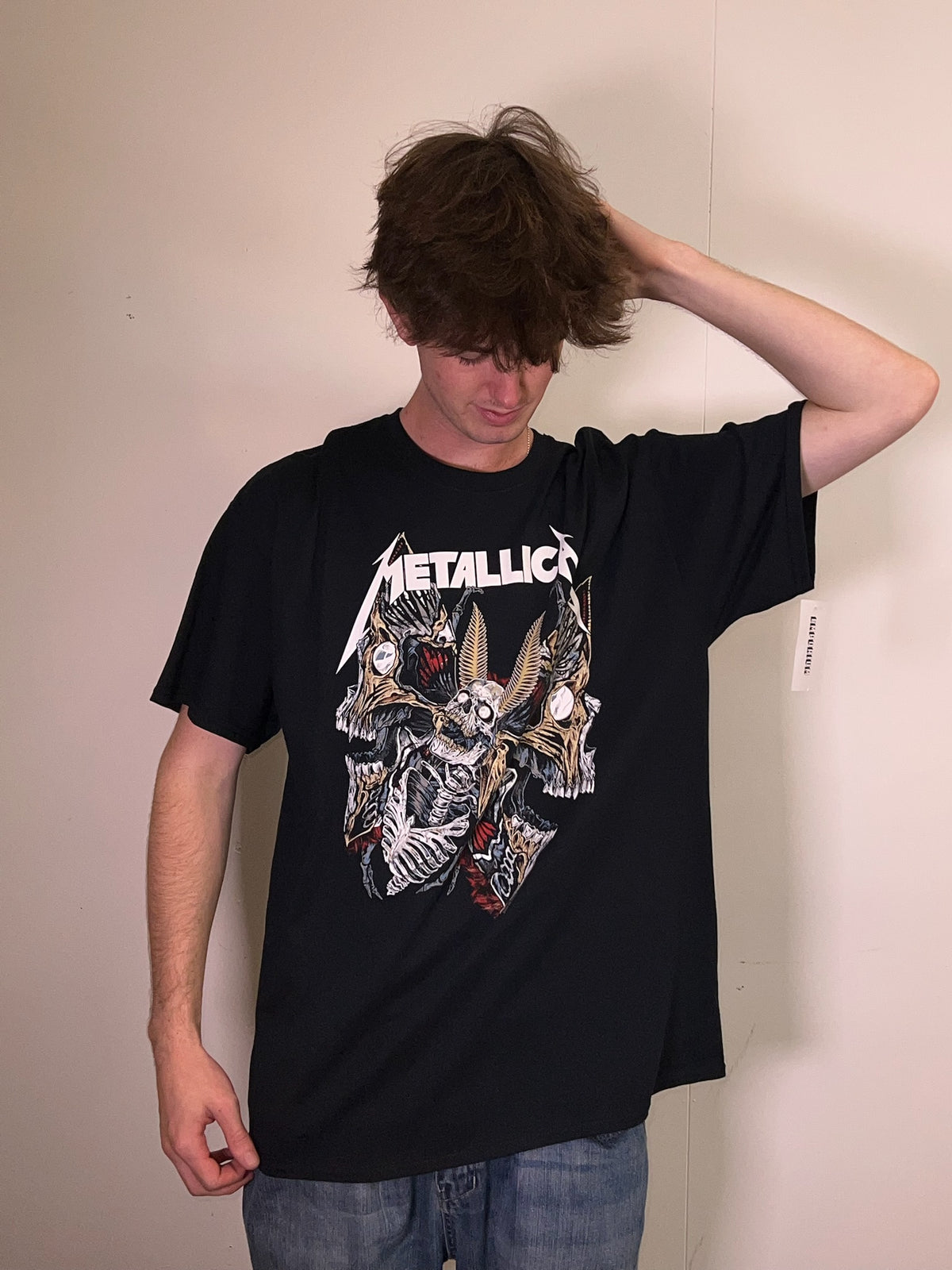 Metallica Skull Moth Tee