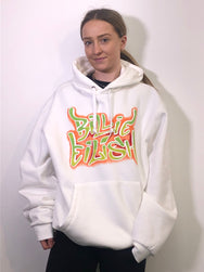 Billie Eilish Graffiti White Hoodie