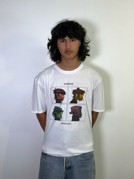 Gorillaz Demon Days White Tee