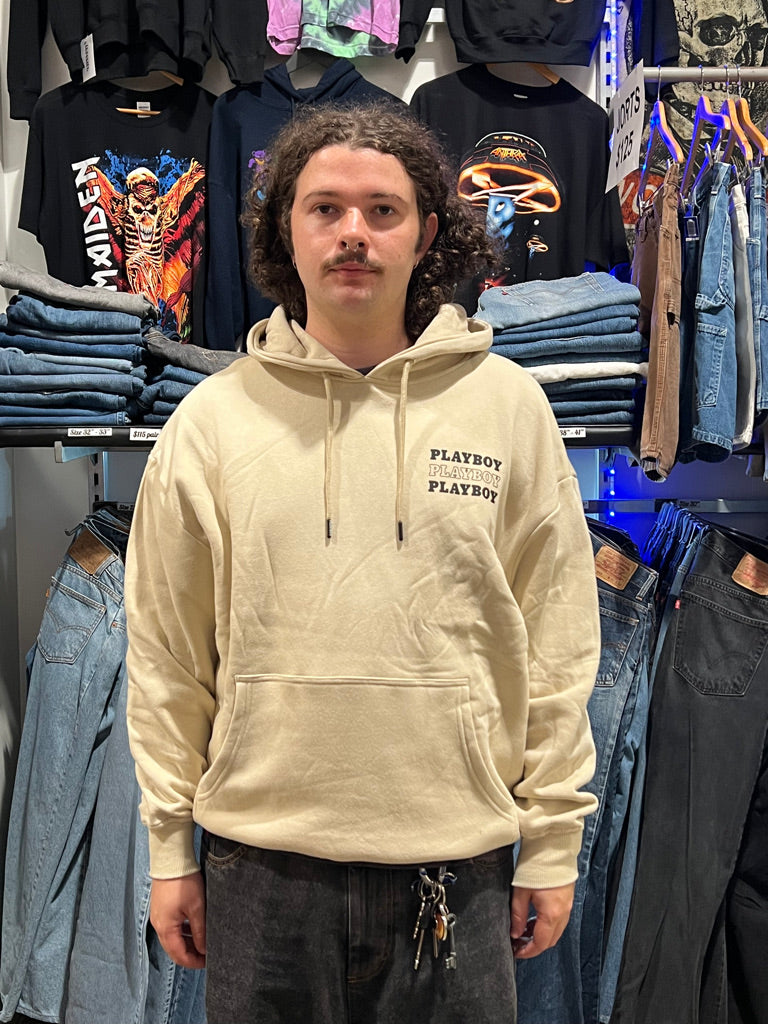 Playboy Bunny Stack Sand Hoodie