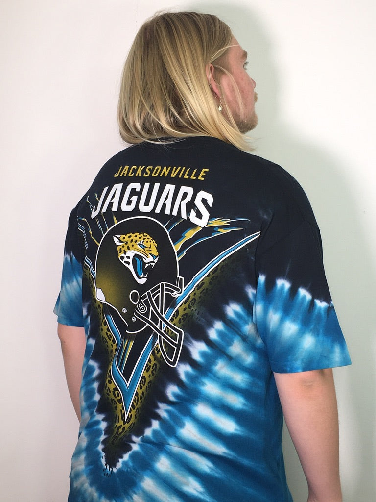 Jacksonville Jaguars V Tie-Dye Tee