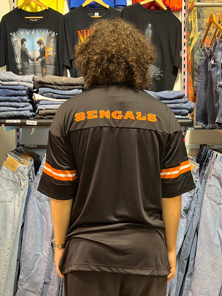 Bengals NFL Replica Black Jersey