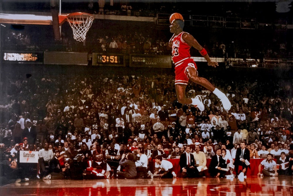Michael Jordan Dunk Poster #100