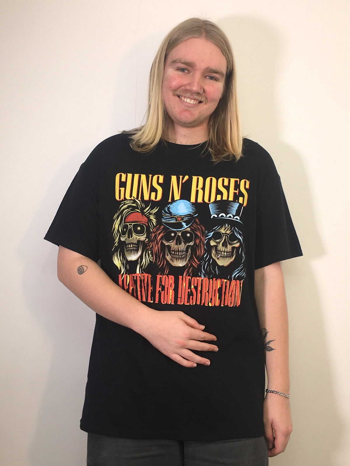 Guns N Roses AFD Skulls Tee