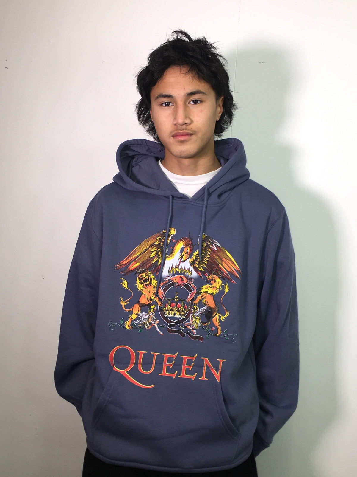 Queen Classic Crest Blue Hoodie